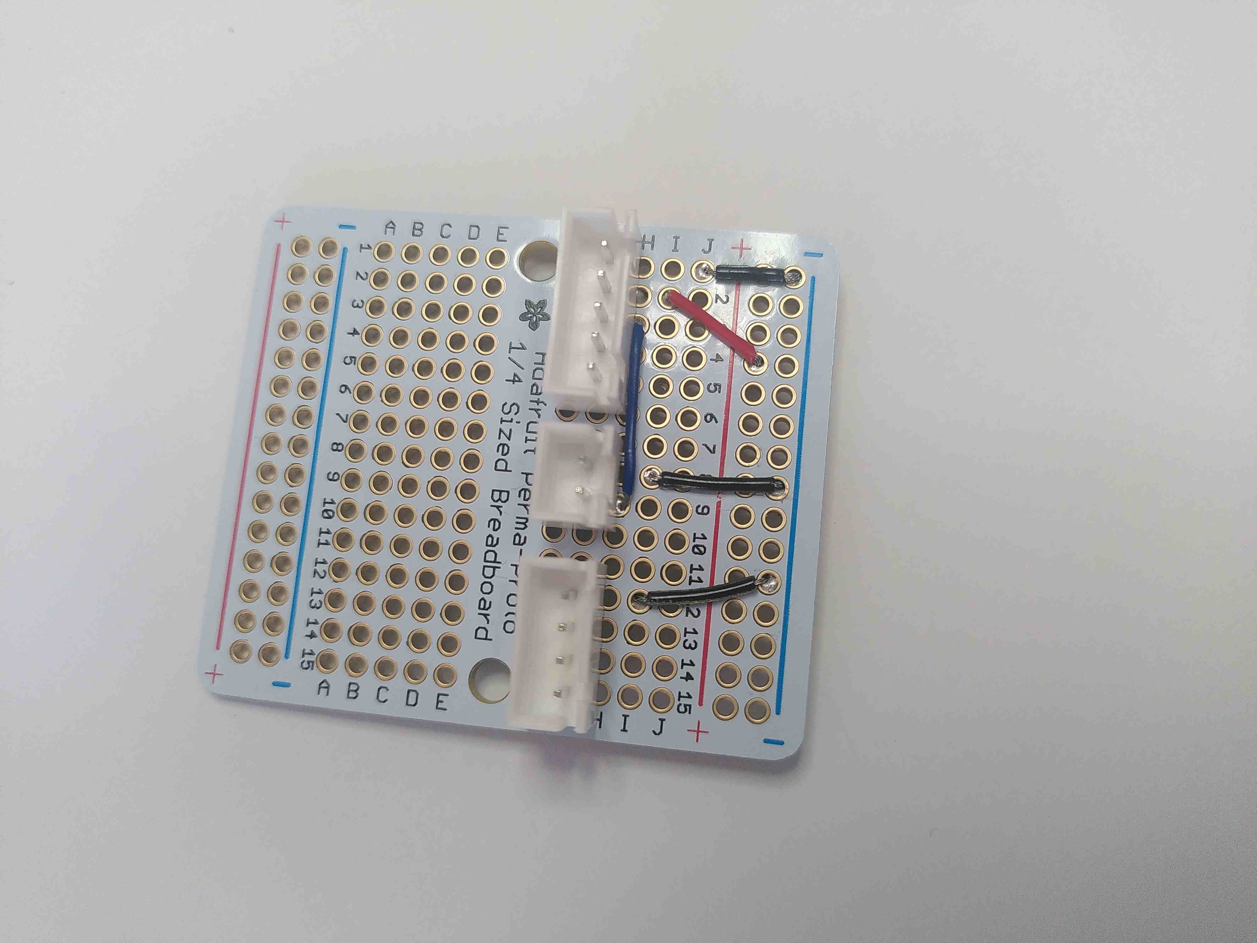 Implantation fil de data bleu