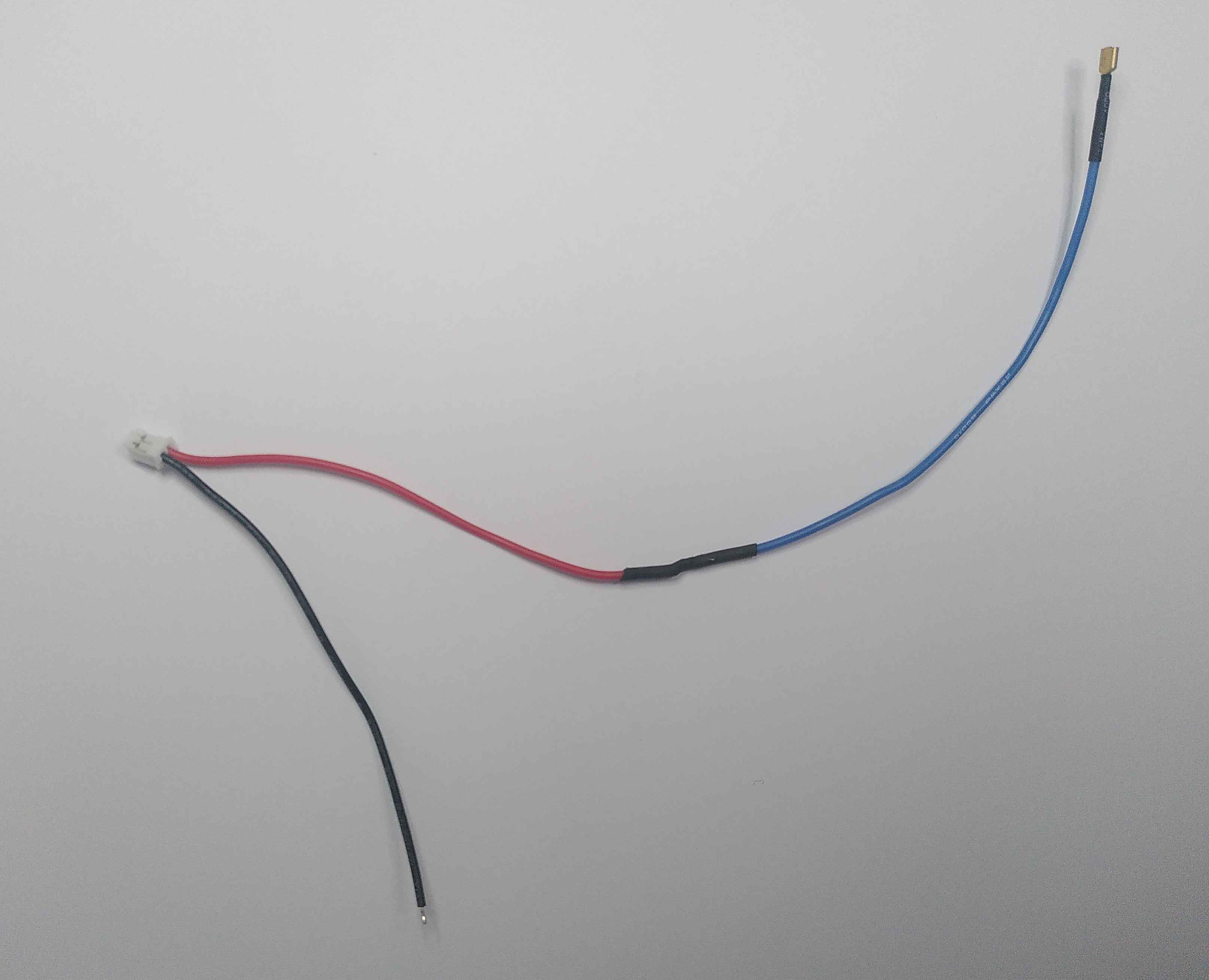 Soudure fil bouton au fil connecteur